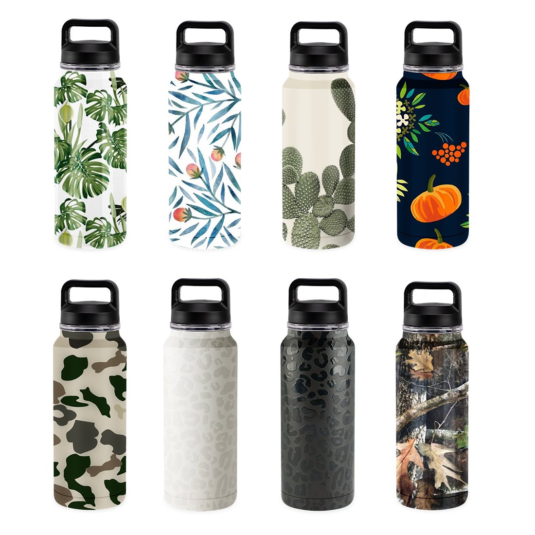 Customized Logo 32 OZ 40 OZ Stainless Steel Vacuum Flask Insulated Sports Water Bottle With Portable String