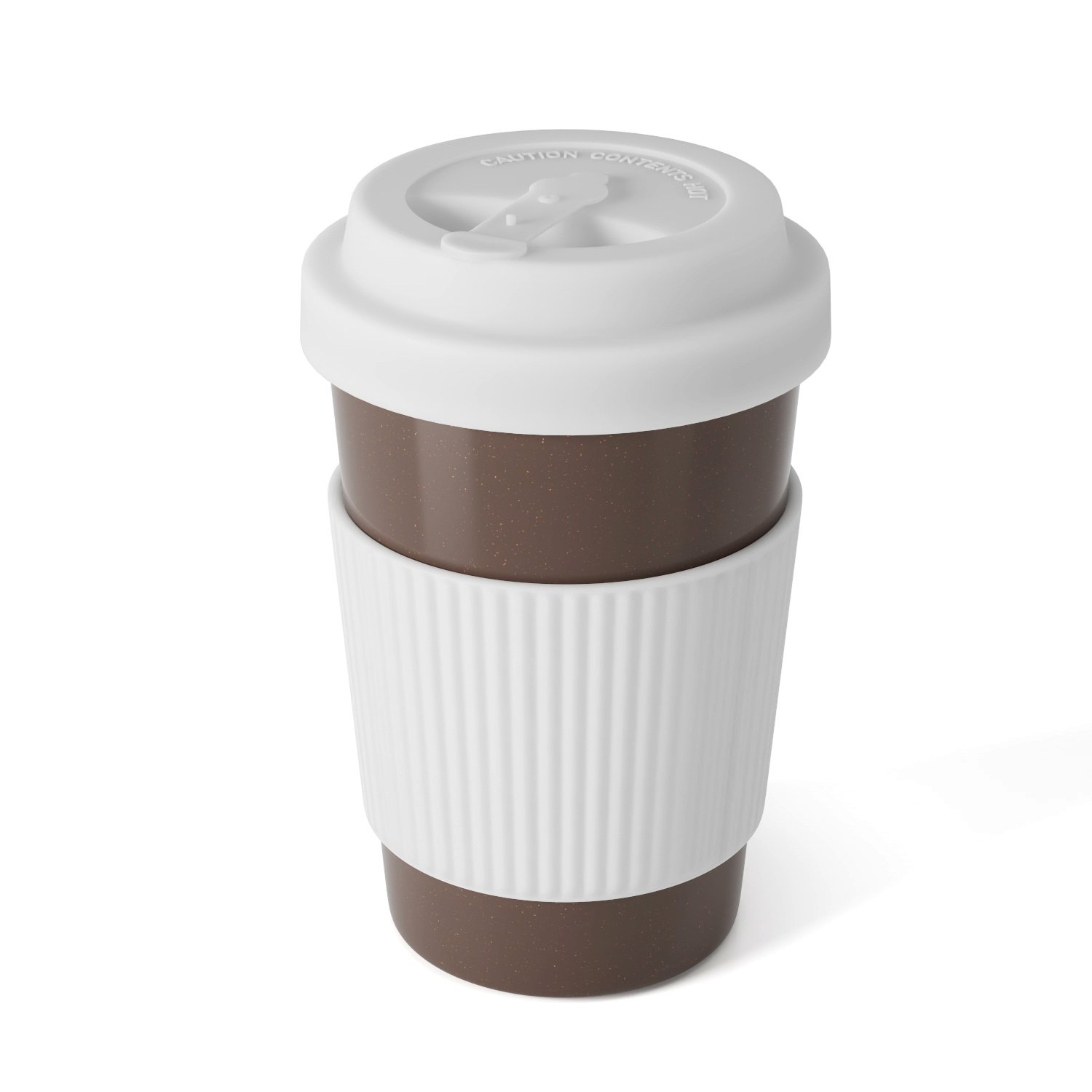 New arrival 12 Oz Spill-proof silicone lid PLA coffee grounds cups heat resistant coffee mugs water cup tumblers