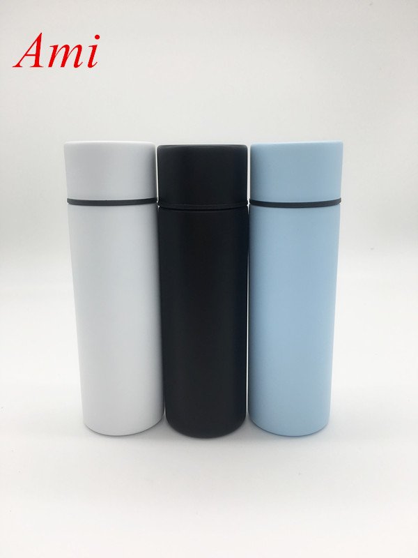 Mini tumbler water bottle Stainless steel mini pocket tumbler with 4OZ 120ml colored skinny flask vacuum thermos small size