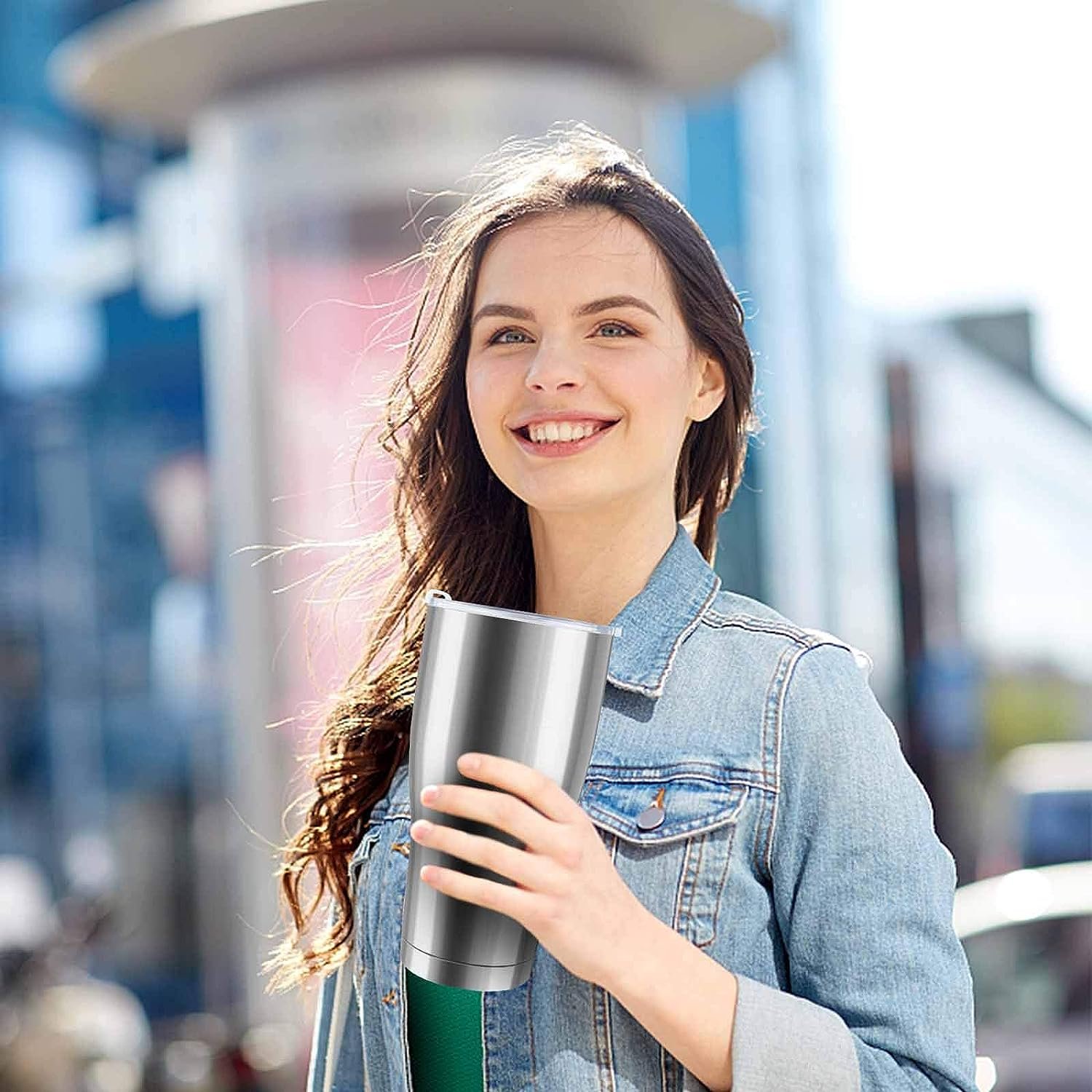 Wholesale Bulk 20oz 30oz 40oz Outdoor Travel Mugs Stainless Steel Insulated Tumbler