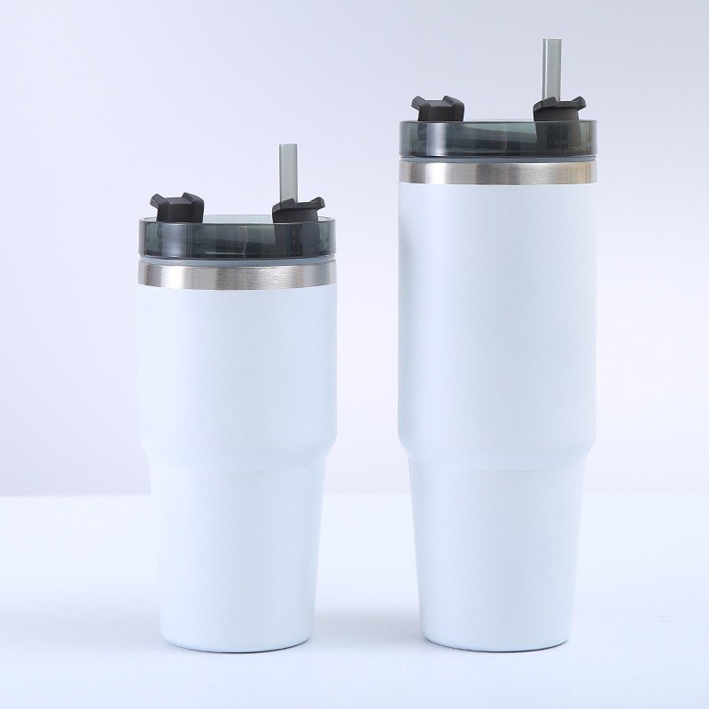 20oz 30oz Stainless Steel Portable Tumbler Cup Insulated Water Bottles Travel Smart Vacuum Flask Keep Iced Keep Cold Drink Warm