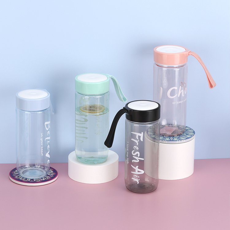 Bpa Free Pink Blue Green Black Tritan Water Bottle 550ml Botellas De Agua Water Bottle For Drinking