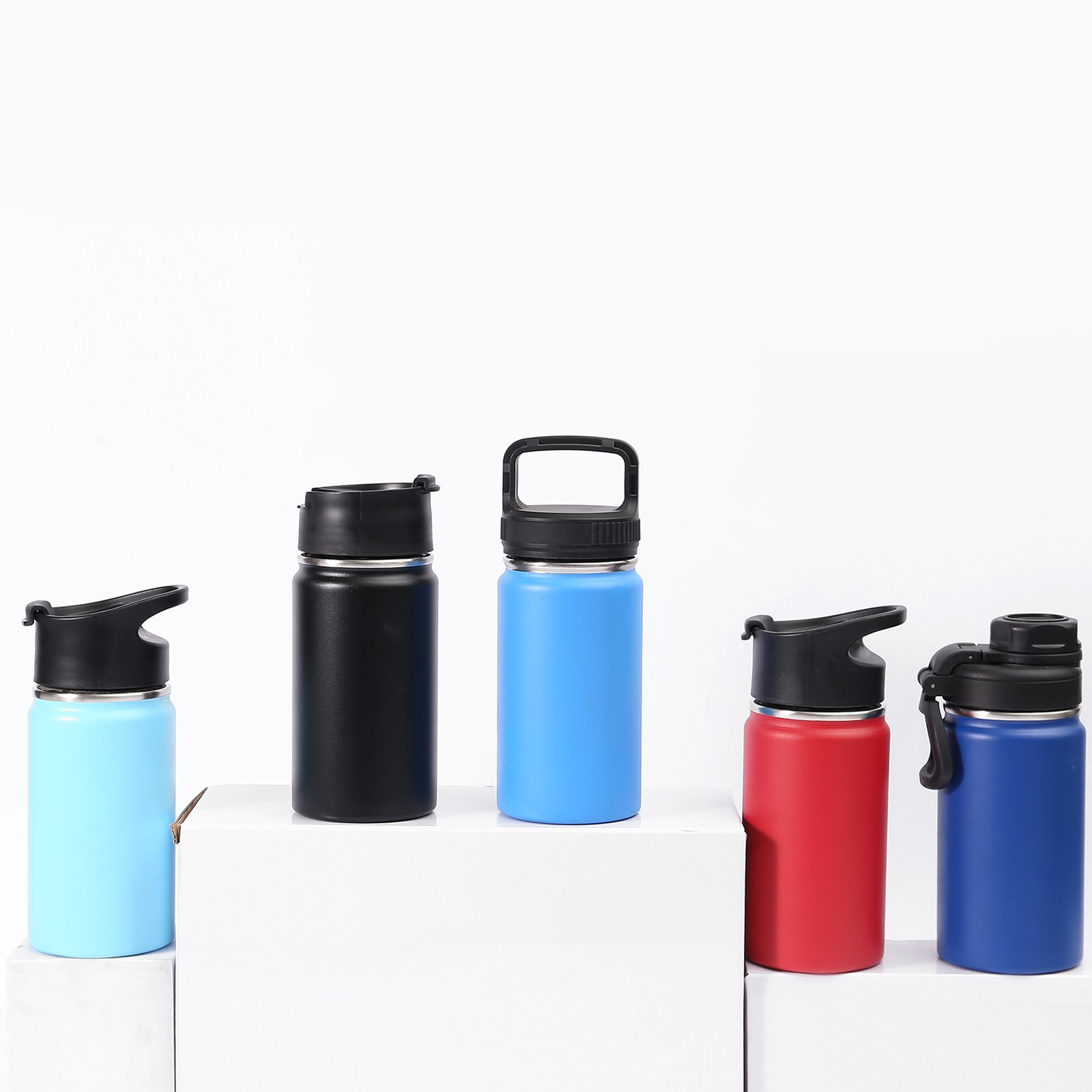 Wholesale 32oz 64oz Double Wall Insulated Stainless Steel Thermoses Sport Water Bottle With Tea Infuser Vacuum Cup Flask