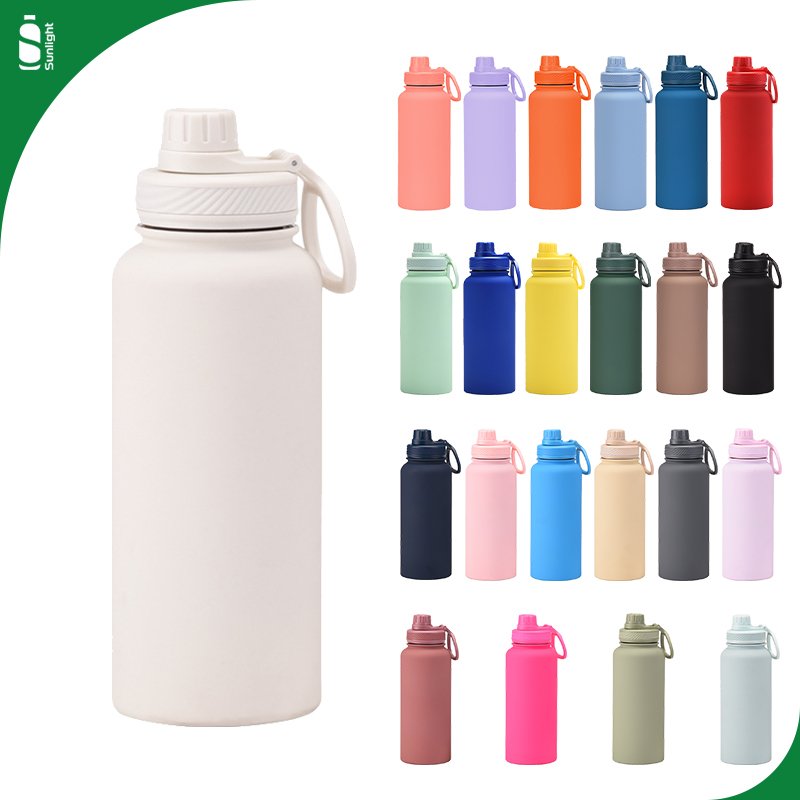 Custom Kids Water Bottle Stainless Steel Waterbottle Sublimation Blanks Tumbler 30oz 40oz Outdoor Mug Cup With
