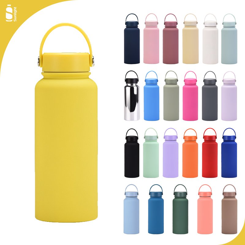 Custom Kids Water Bottle Stainless Steel Waterbottle Sublimation Blanks Tumbler 30oz 40oz Outdoor Mug Cup With