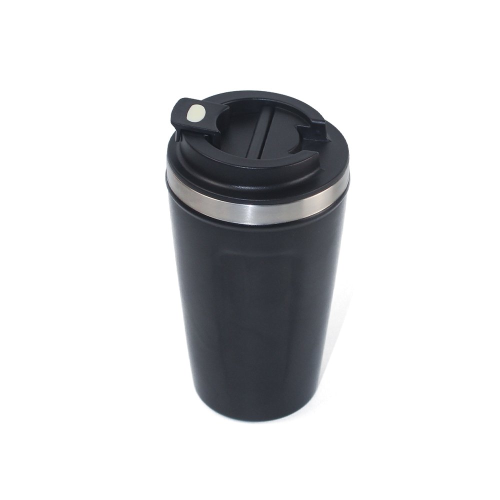 Maps 14oz Stainless Steel Vacuum Insulated Leak-Proof Coffee Mug With Screw Lid Eco Reusable Thermos Cup