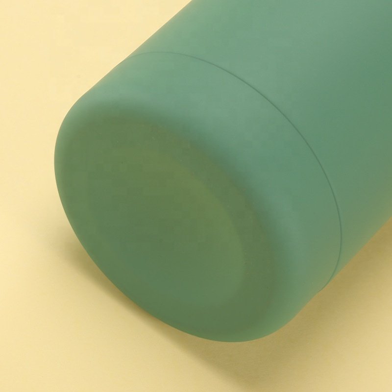 Wholesale Custom LOGO Promotional Vacuum Flask Insulated Stainless Steel thermos with silicone boot