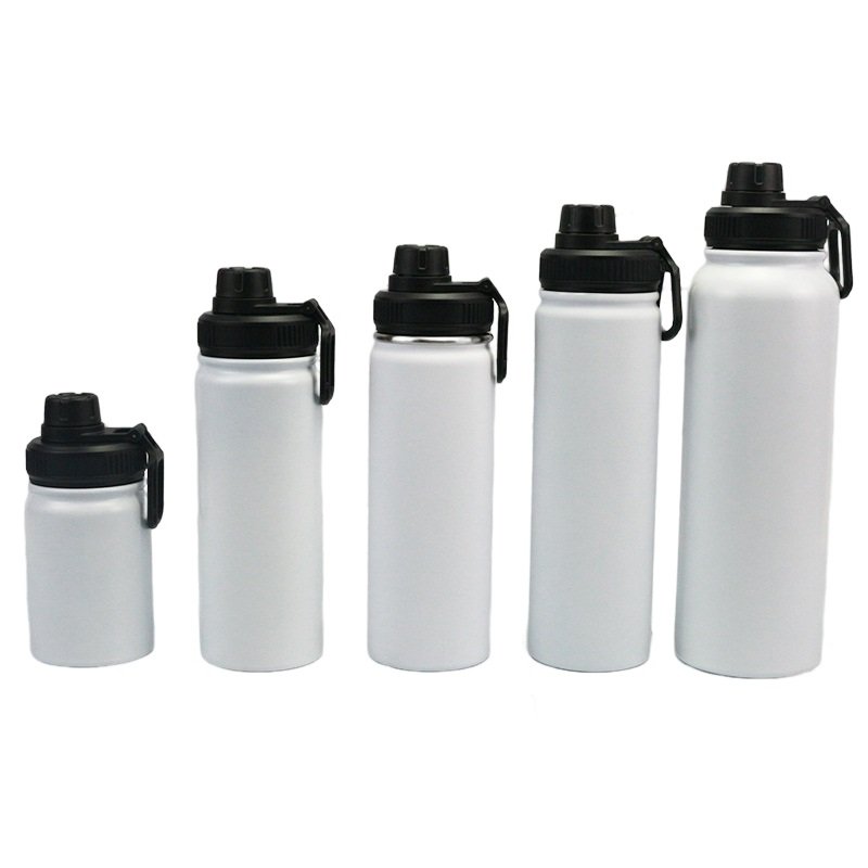 High Quality Double Wall Vacuum Insulated White Blank Sublimation Water Bottle 22 OZ Stainless Steel Bottle