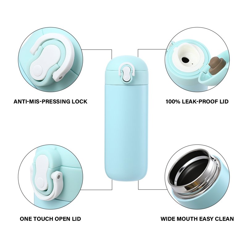Customized Vaccum Insulated Sports Water Bottle Flask Double Wall Stainless Steel Water Bottles