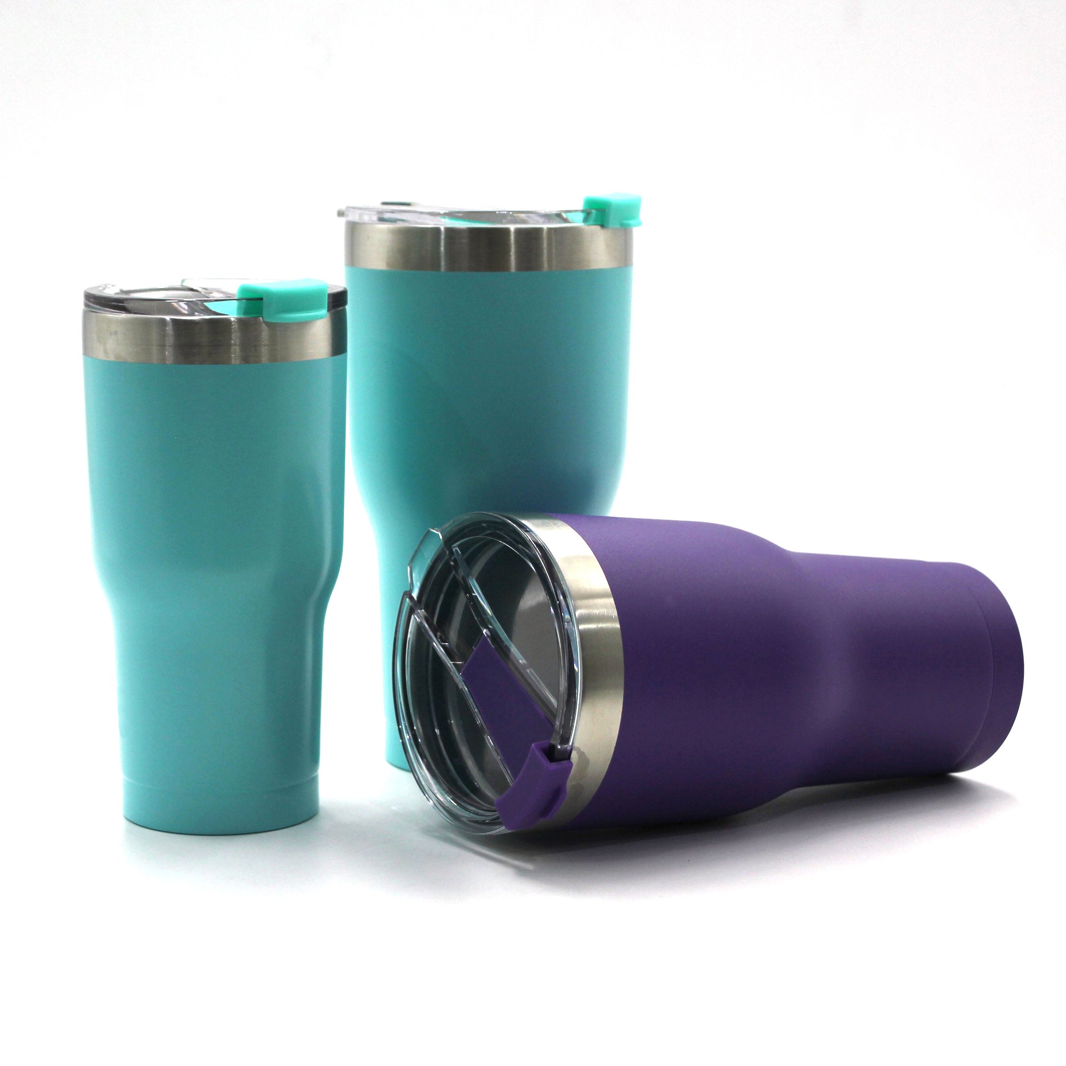 2024 New Arrival Soft Touch Tea Thermos Vacuum Steel Mug Tumbler Cup Business Gifts Metal Customized
