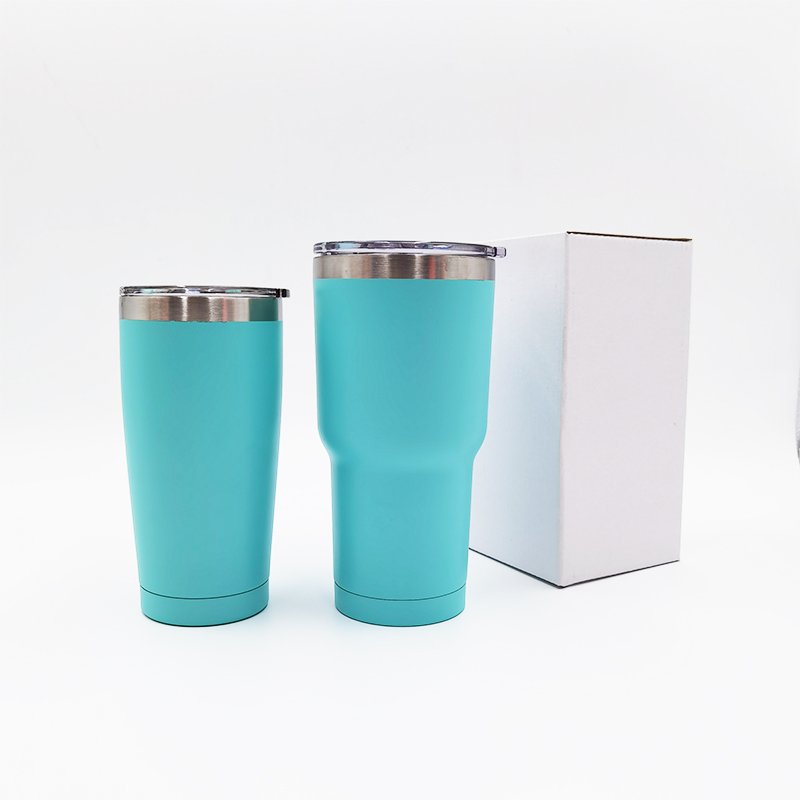 2024 New Arrival Soft Touch Tea Thermos Vacuum Steel Mug Tumbler Cup Business Gifts Metal Customized