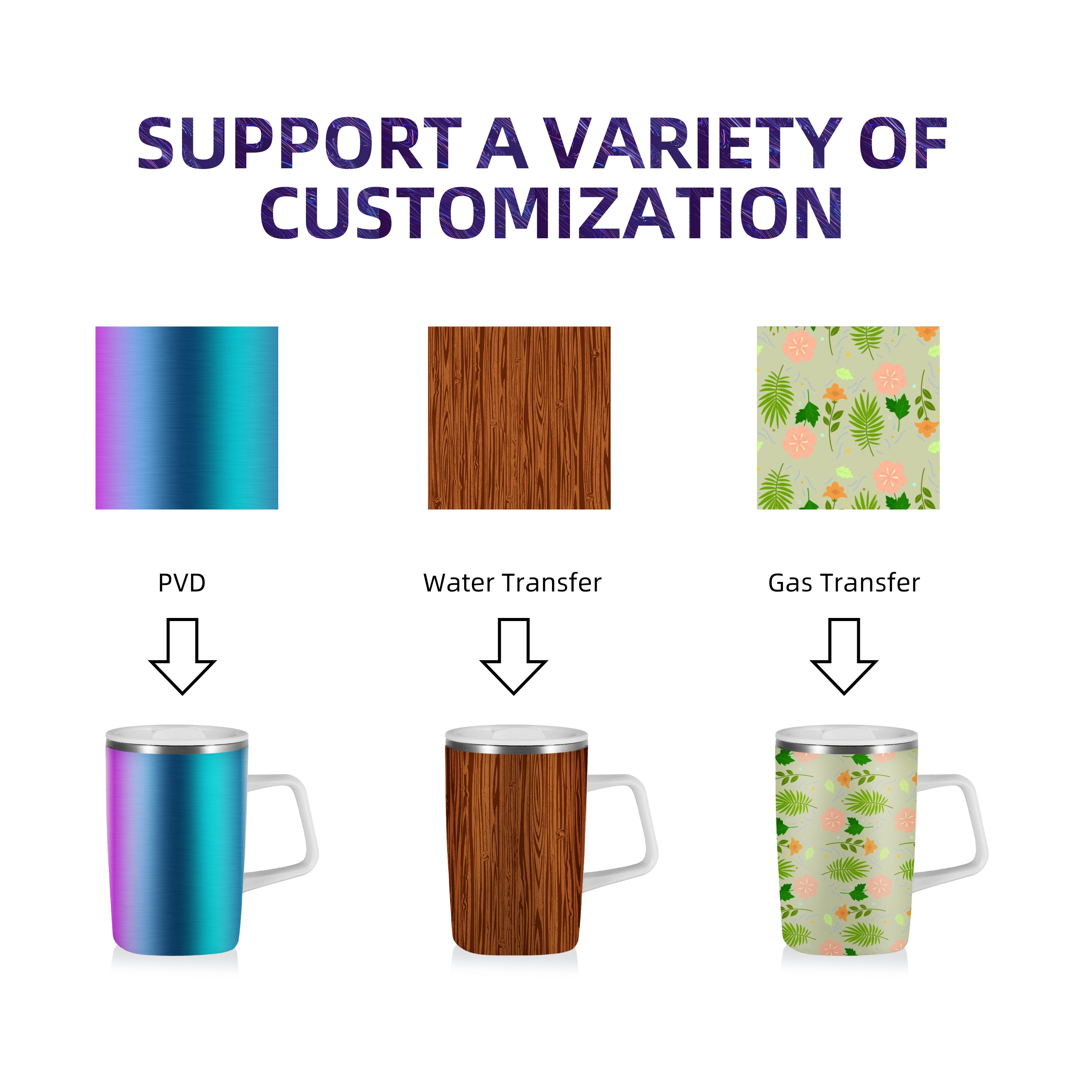 ANSHNEG OEM custom vulk coffee mugs with logo