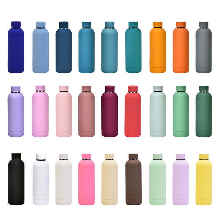 Romar Eco-friendly 350ml 500ml 750ml 1000ml Cute stainless steel Water Bottle Small Mouth Vacuum Flask