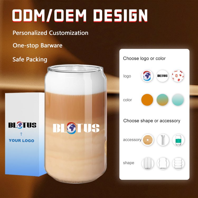 Top Selling Customize 32oz Glass Cup Tumbler With Straw and Lid Juice Silicone Sleeve Soda Can Glass Water Bottle Glass Mugs
