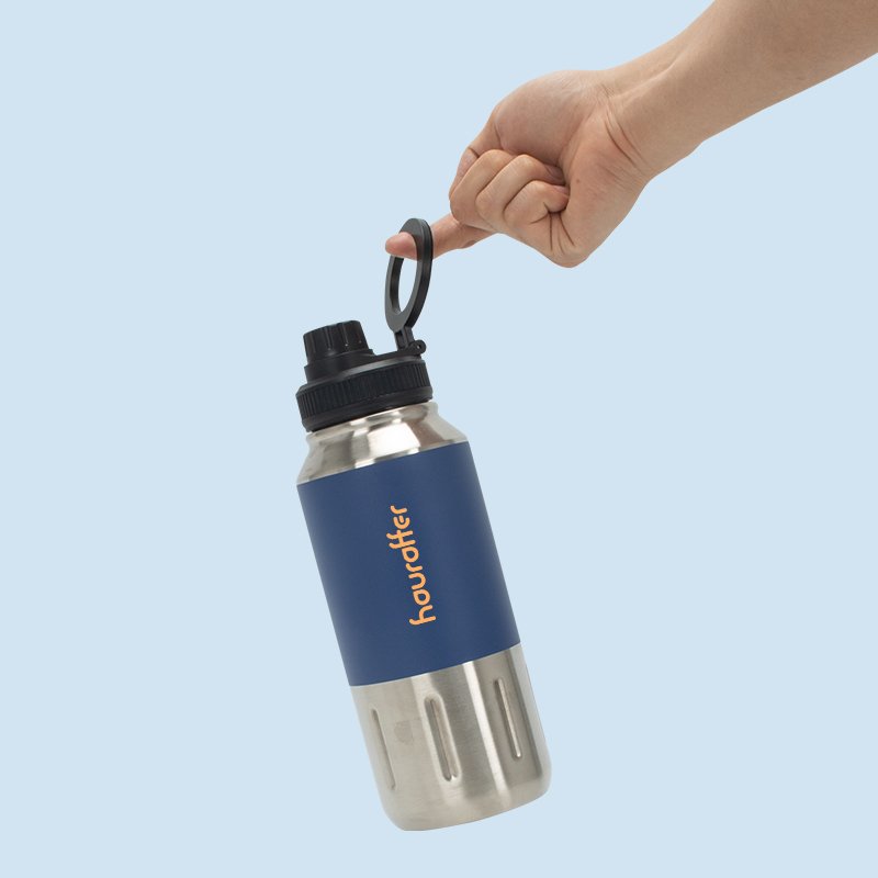 Private mold Vacuum flask 18/32/40 oz water bottle stainless steel for gym Water Bottle with Magnetic Cell Phone Holder