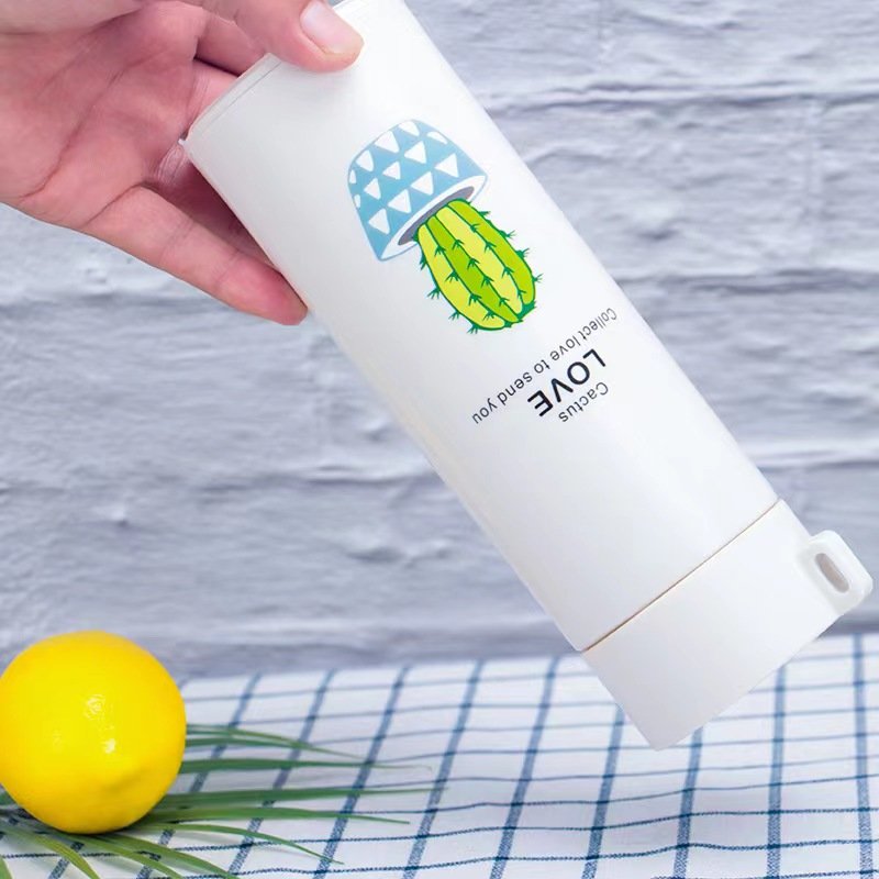 New Wholesale Fleshy Glass Cup Tumbler Glass Water Bottle With Straw Silicone Protective Sleeve Bamboo Lid logo school