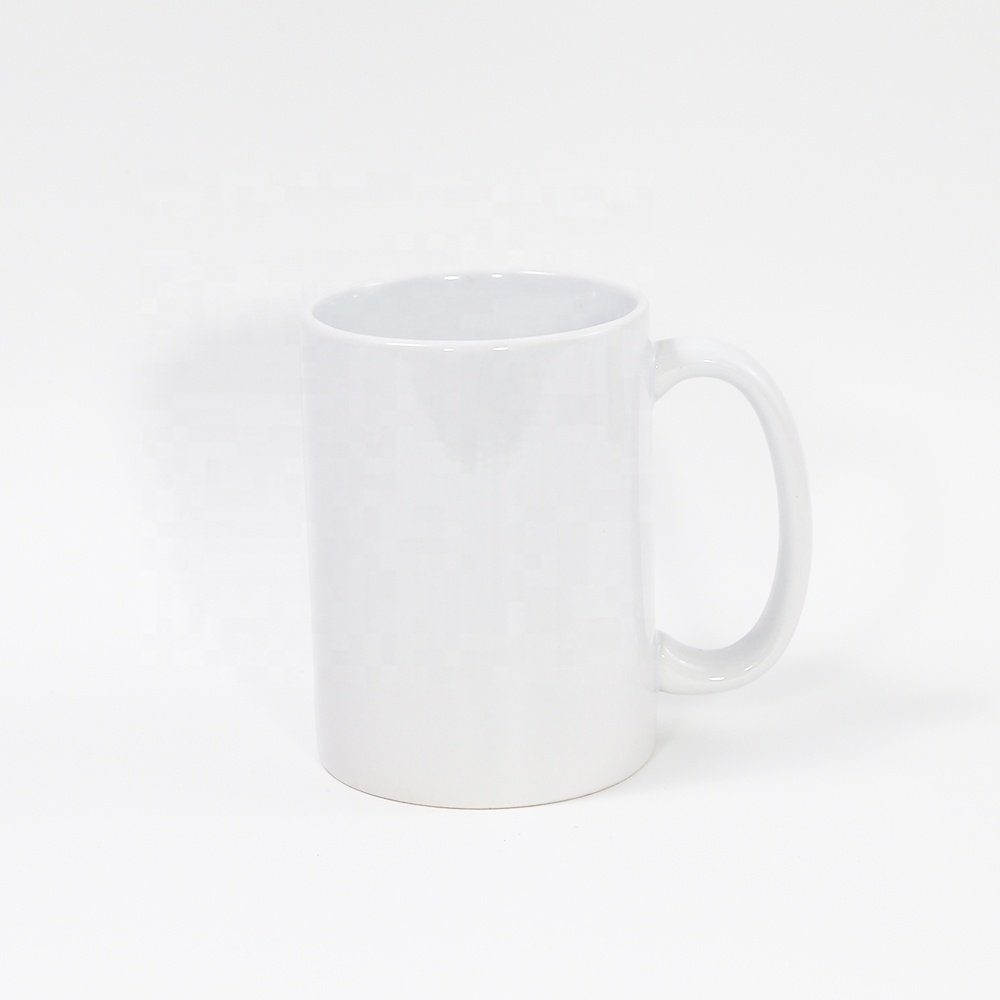 USA Warehouse 15oz Custom DIY Ceramic Coffee Blank Ceramics Sublimation White Blank Mug Coffee Cup