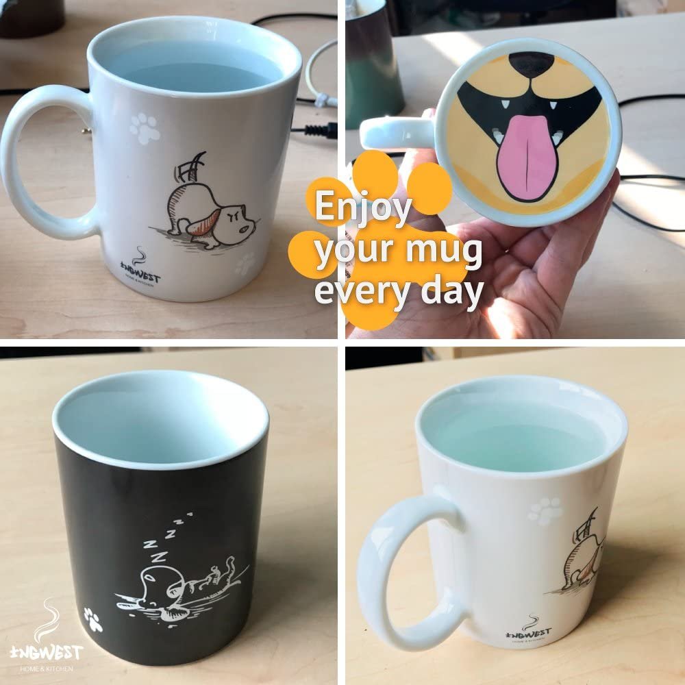 Kunyang High costom color changing cup Quality Sublimation Blank Magic Sublimation Mugs color changing cup