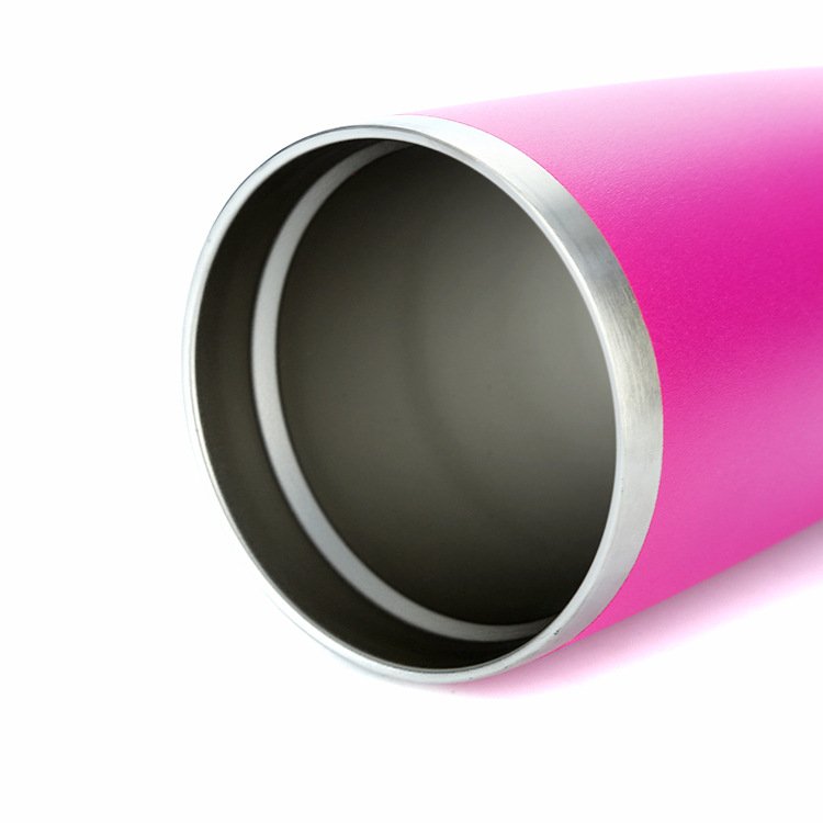 20oz tumbler powder coated vacuum flask reusable coffee stainless steel car cups for travel