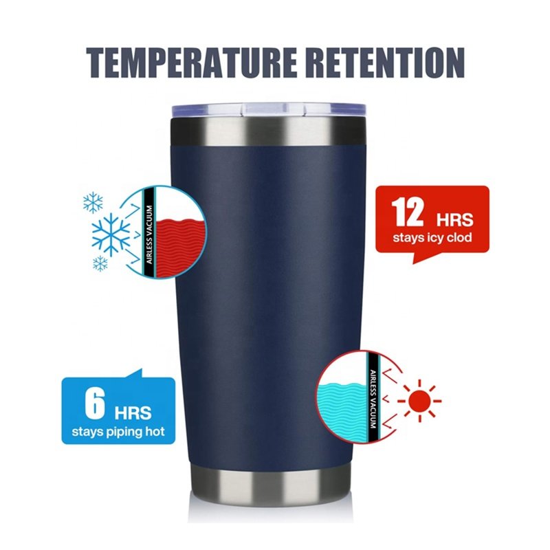 Hot Selling Mug 20oz Tumbler Cup Stainless Steel Vacuum Flask Thermos 20 Ounces Original tumbler Mugs For Party