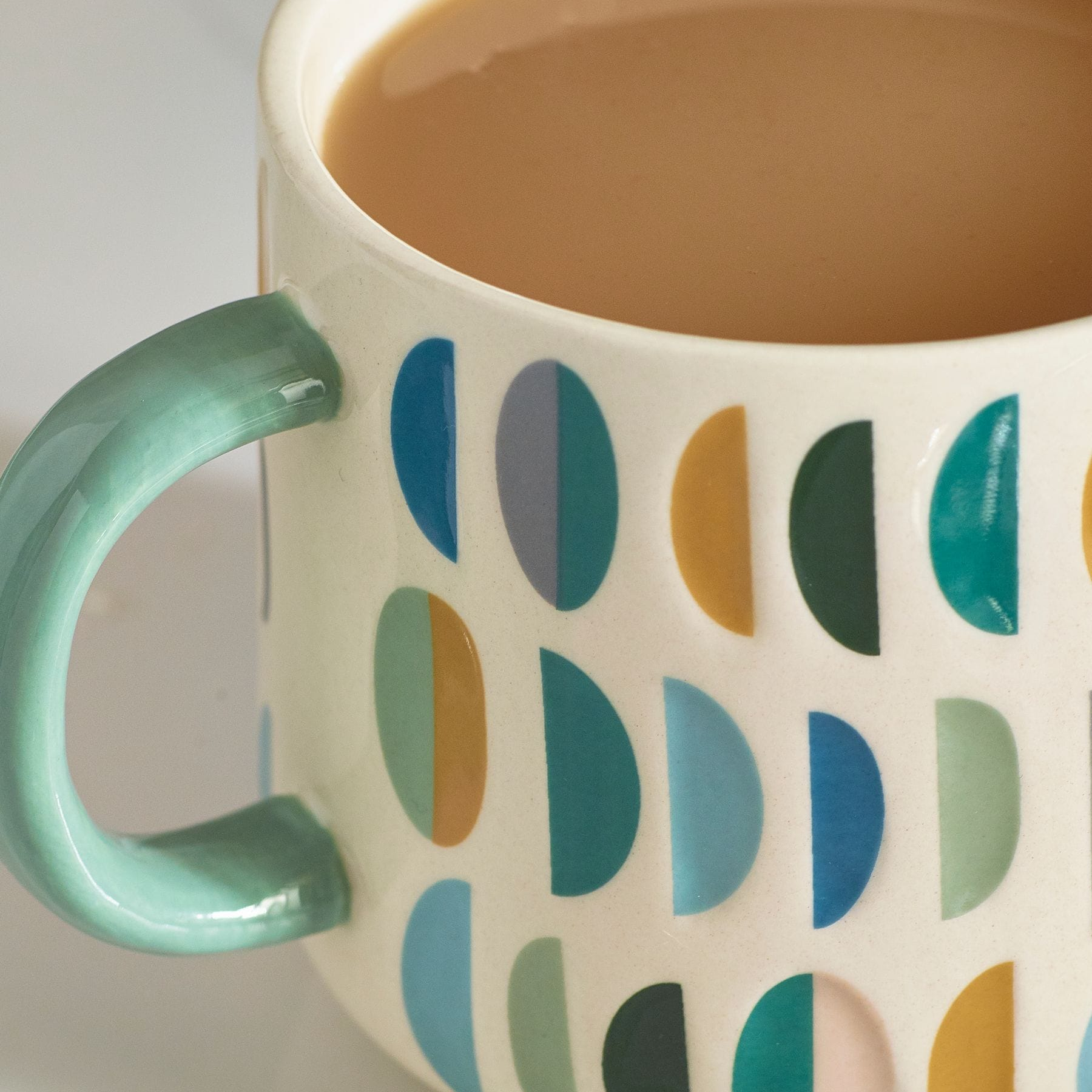 Creative new arrival fancy surface Christmas tea cup modern nordic custom ceramic coffee mugs for gift