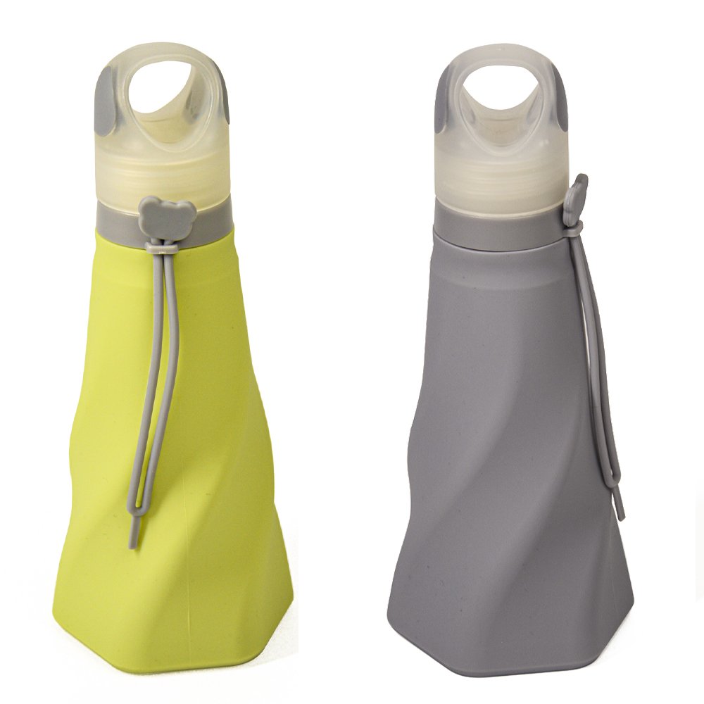Collapsible Water Bottle Foldable Silicone Sports Drink Water Bottle