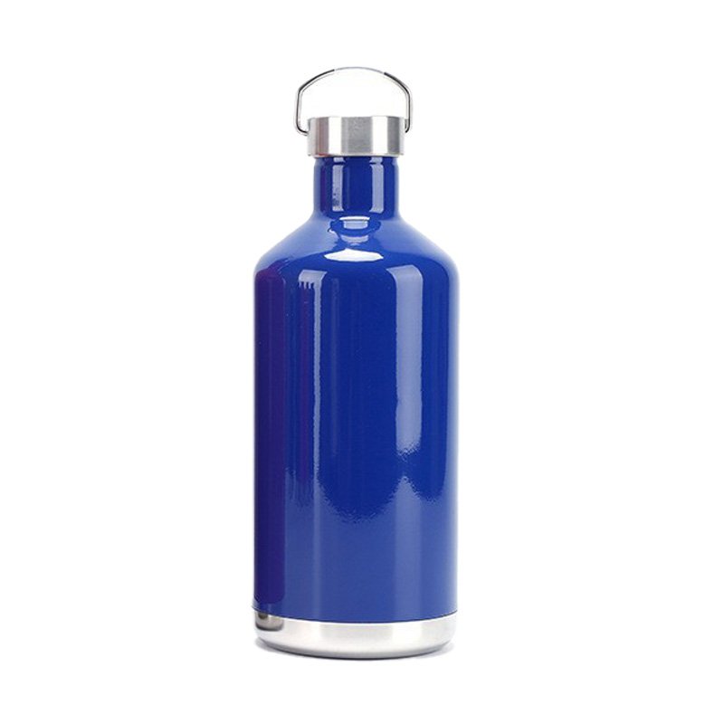 Wholesale Insulated Thermal 304 Stainless Steel Vacuum flasks Water flask Bottles With stainless steel cap lid