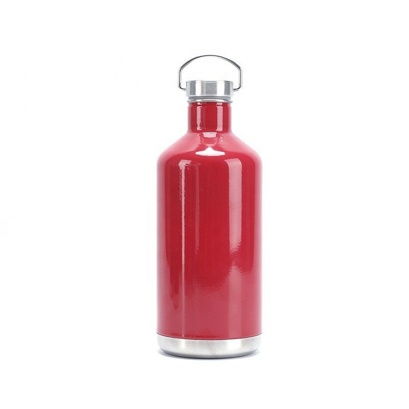 Wholesale Insulated Thermal 304 Stainless Steel Vacuum flasks Water flask Bottles With stainless steel cap lid