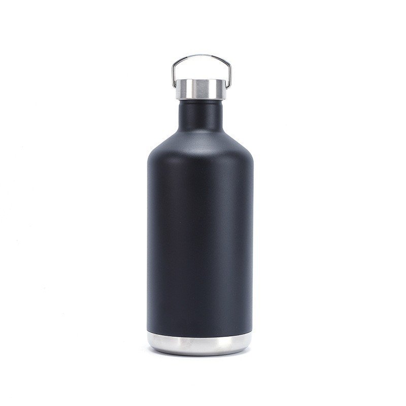 Wholesale Insulated Thermal 304 Stainless Steel Vacuum flasks Water flask Bottles With stainless steel cap lid