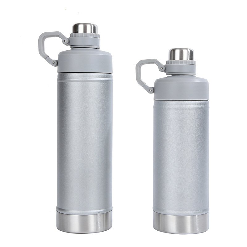 550ml/700ml Outdoor Portable Vacuum Car Flask With Handle Sports Gym Water Bottle Vaccum Insulated Travel Bottle