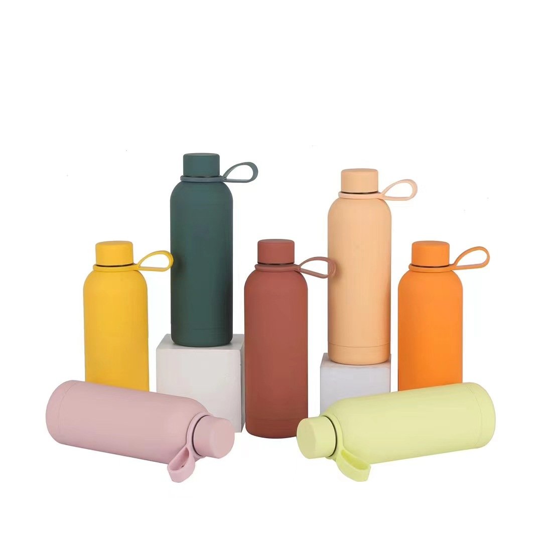Top seller double wall stainless steel insulated sport thermos bottle vacuum flask water bottle for outdoor