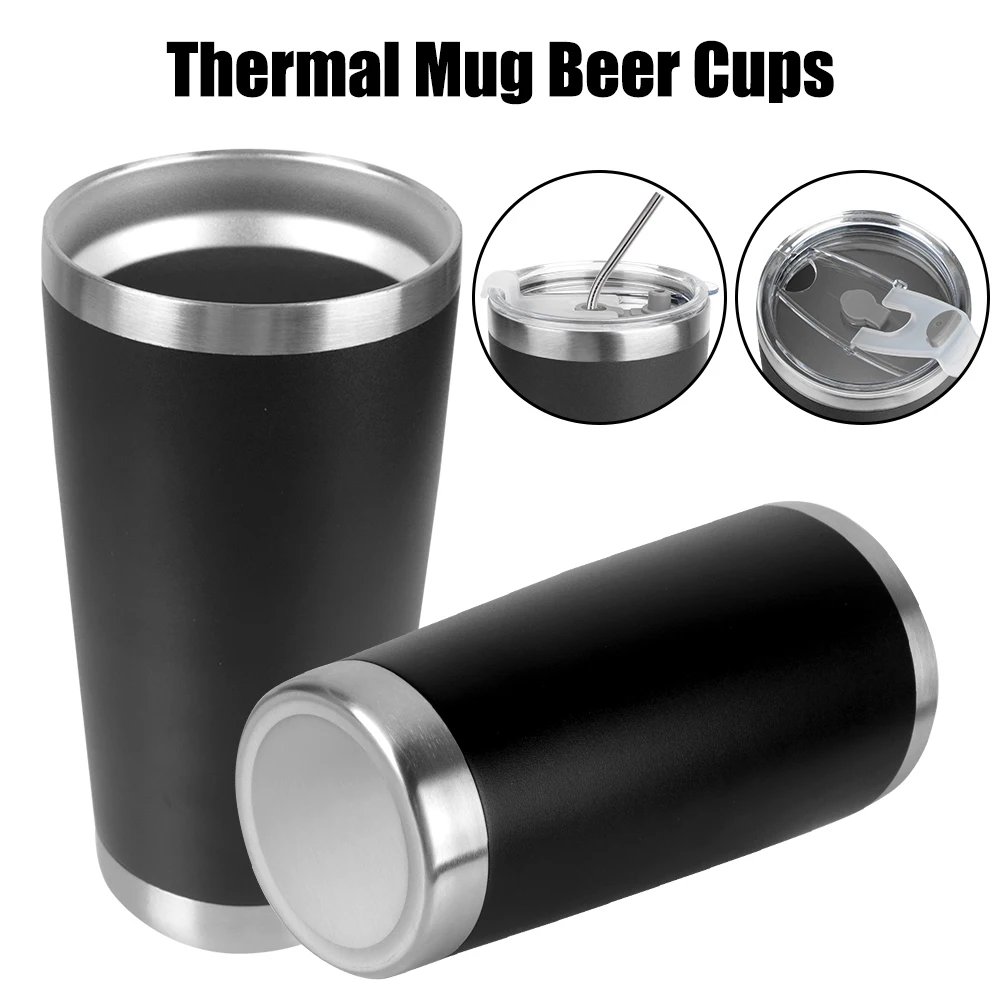 Wholesale 20oz double wall vacuum insulated tumbler stainless steel car travel coffee mugs with lids