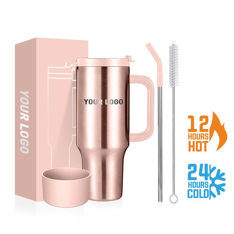 40oz New Design Tumbler 304 Stainless Steel Water Bottle Insulated Vacuum Water Bottle Double Wall Leak-Proof Lid Tumbler Custom