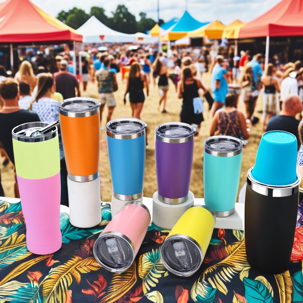 Best Selling 20oz Double Wall Stainless Steel Wine Tumbler Vacuum Flask with