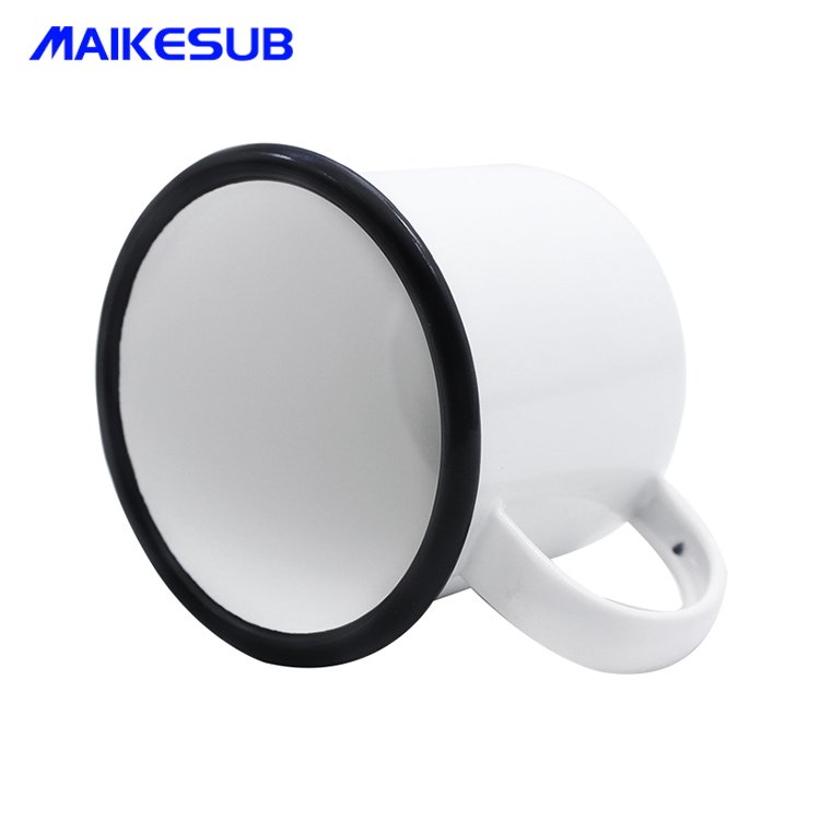Sublimation blank layer enamel mug coffee cup