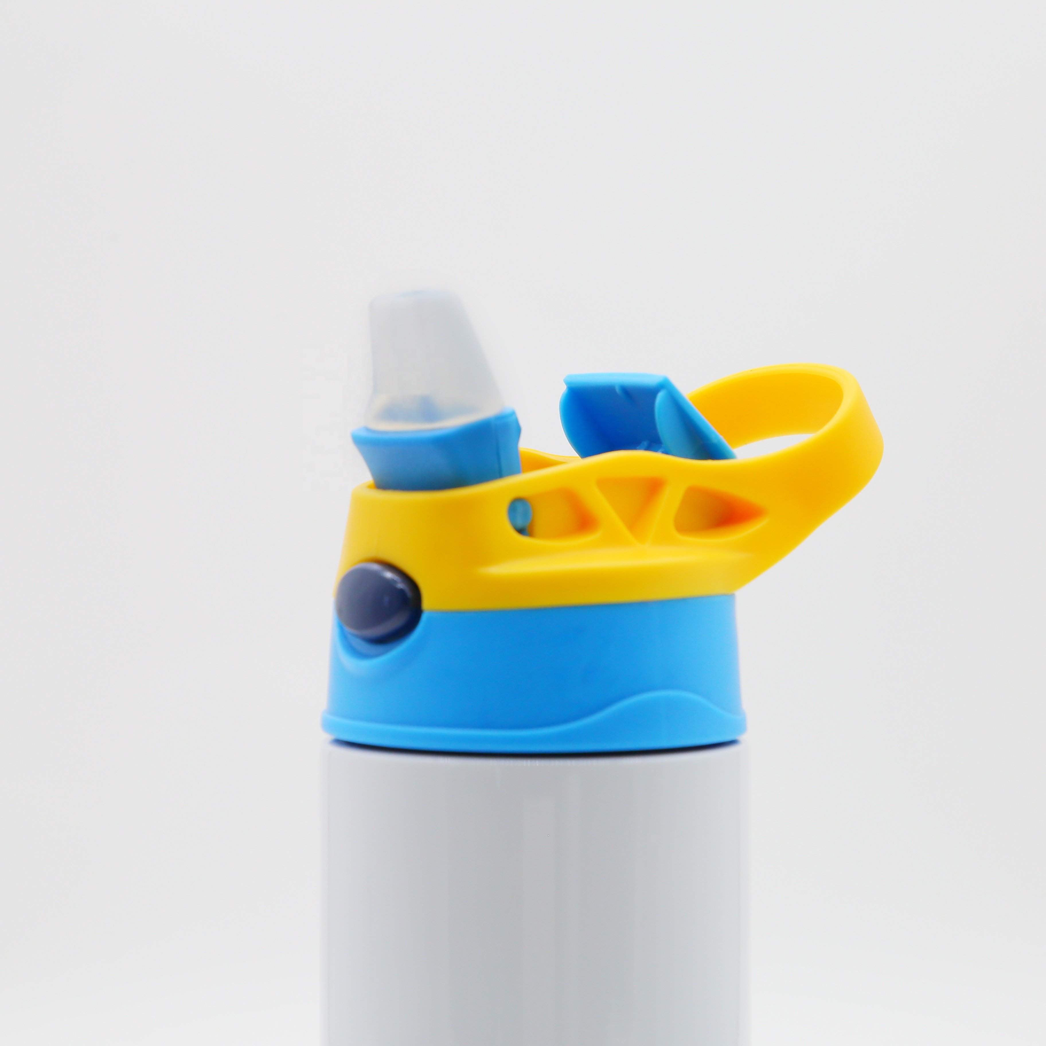 USA warehouse 12oz 350ml Sublimation blanks kids Cup Stainless Steel Flip Top straight Water Bottle Kids sublimation tumbler