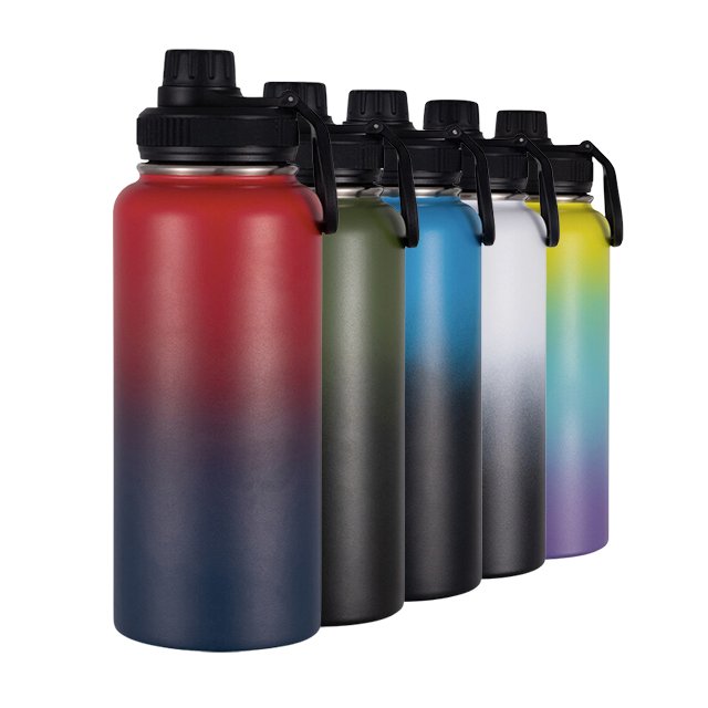 Eco Friendly 32 oz 40 oz 950 ml 1200 ml 1 Litre Thermoses Stainless Steel Water Bottle