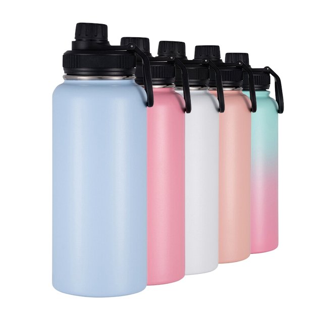 Eco Friendly 32 oz 40 oz 950 ml 1200 ml 1 Litre Thermoses Stainless Steel Water Bottle