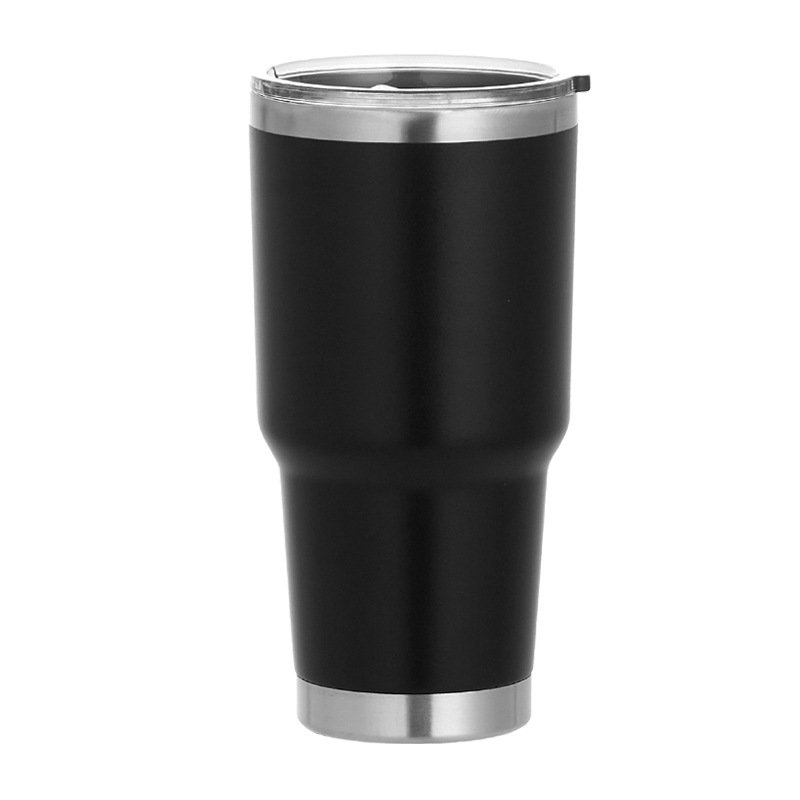 High quality vasos termicos tumbler cup lid and straw mug with engrave text yeticooler tambler navy blue 30 oz tumbler stainless