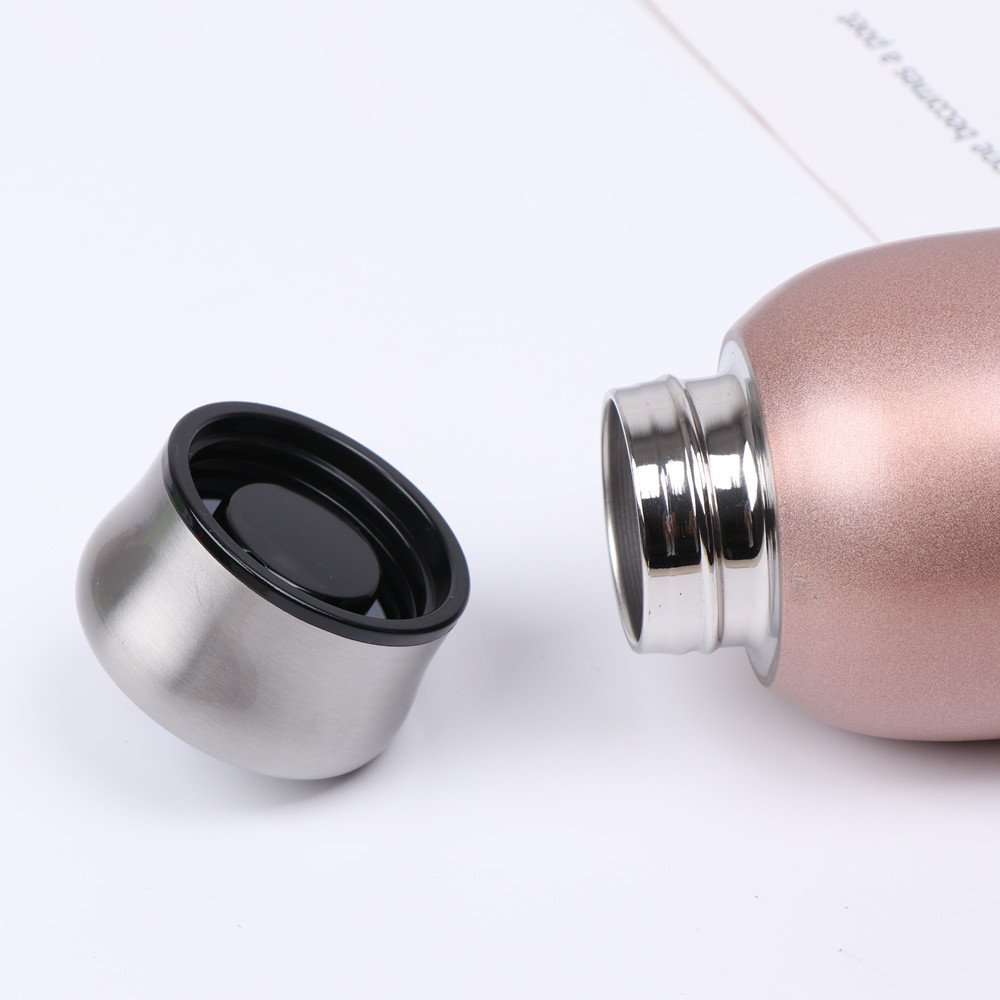 High Quality 2022 Latest Gift 280ml Outdoor Sports Vacuum Cup Stainless Steel Flask Thermal Mug Mini Coffee Thermos Water Bottle