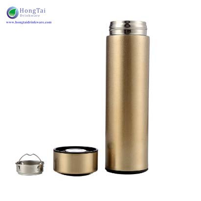 Smart Water Bottle With Reminder To Drink Water Stainless Steel Water Bottle LED Temperature Display Vacuum Flasks