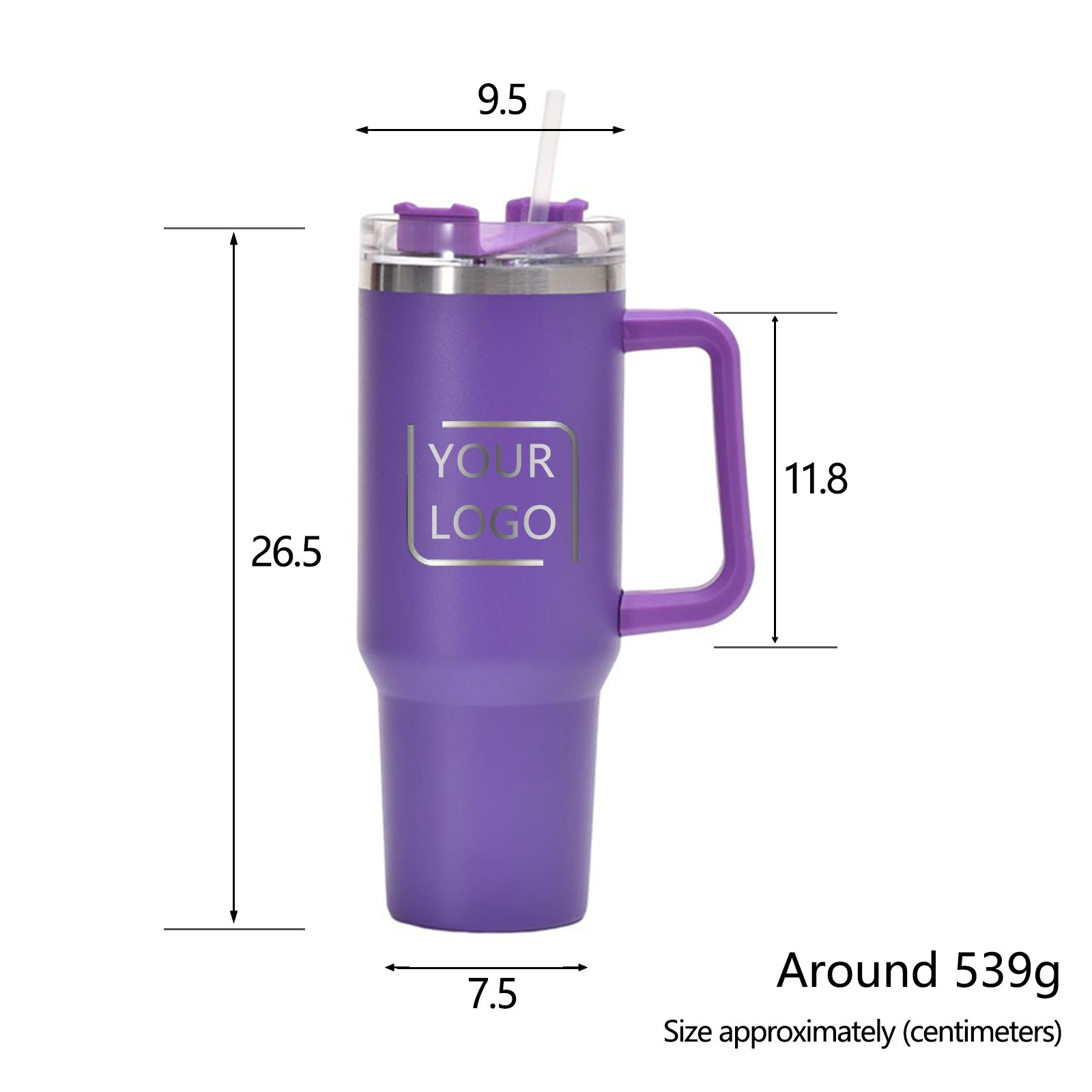 Hot Sale 40oz Custom Double Wall Stainless Steel Vacuum Tumbler With Straws Travel coffee Tumbler Coffee Cup With Lids