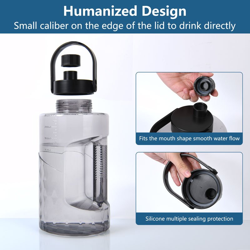 Hot sell Large sports jug big reusable water bottle- 2.2l