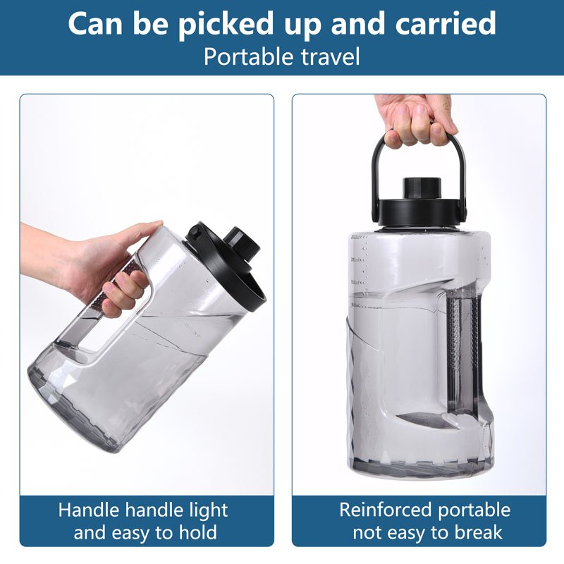 Hot sell Large sports jug big reusable water bottle- 2.2l