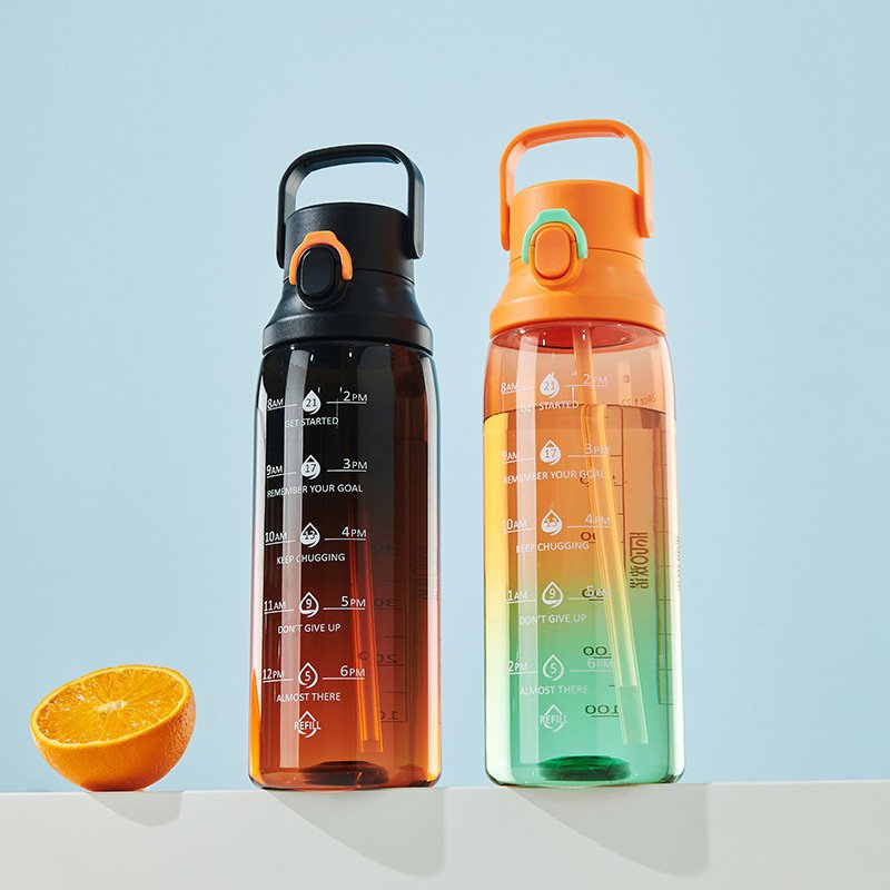 2024 Unisex Portable 750ml Plastic Sports Water Bottle Direct Drinking for Back to School Tours Boiling Water 2024
