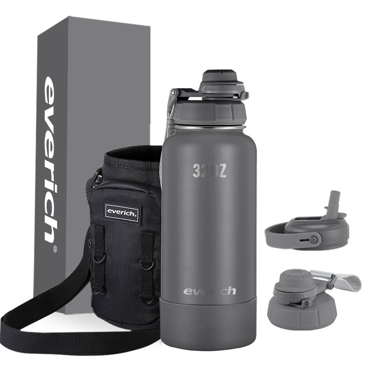 portable Wholesale BPA Free Wide Mouth Double Wall Custom Stainless Steel Insulated Vacuum Water Bottle