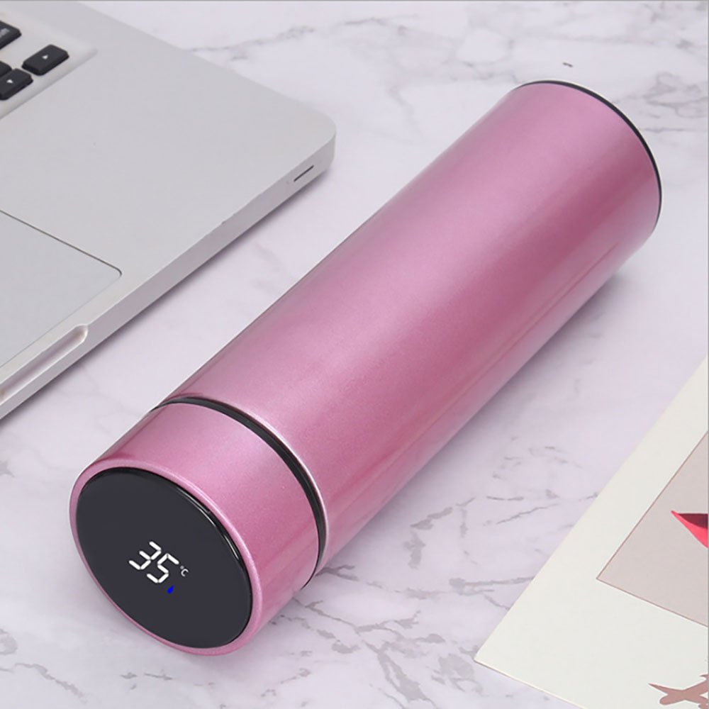 Temperature Display Vacuum Flasks led temperature display intelligent water bottle