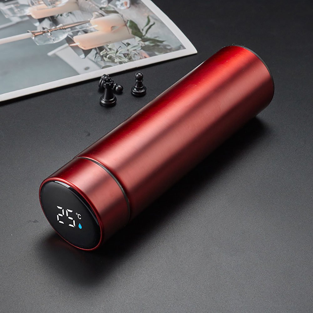 Temperature Display Vacuum Flasks led temperature display intelligent water bottle
