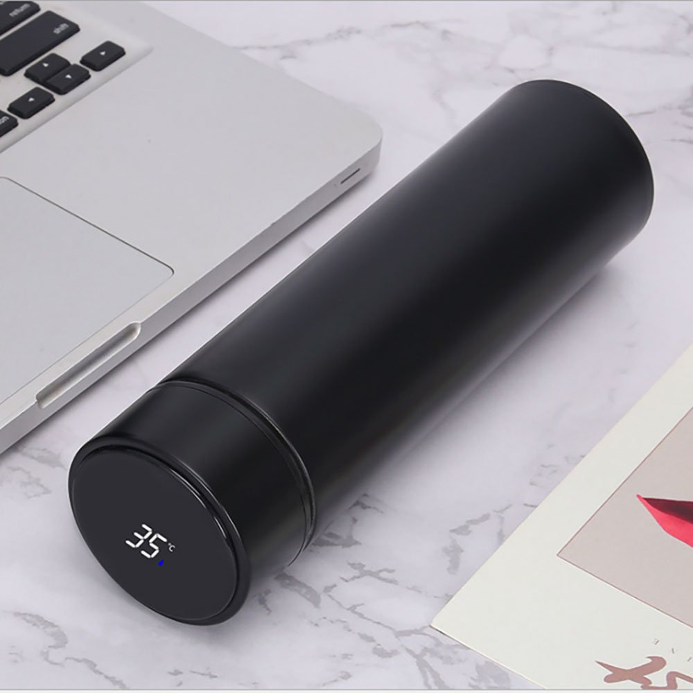 Temperature Display Vacuum Flasks led temperature display intelligent water bottle