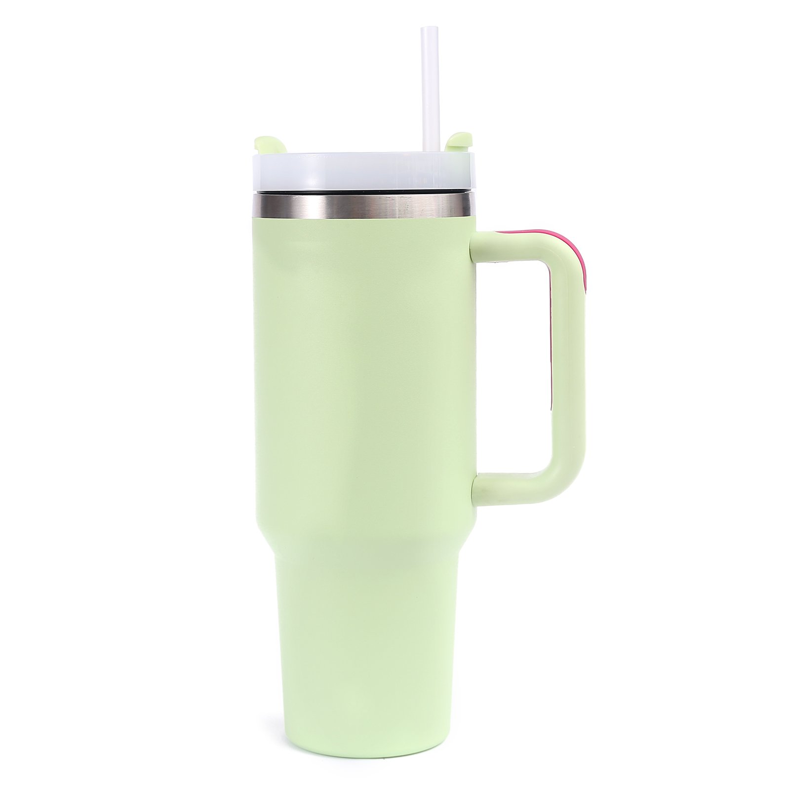 Custom logo 40oz Adventure Cup Tumbler With Handle and Straw Double Wall Stainless Steel Vacuum Insulated Coffee Mug Cups